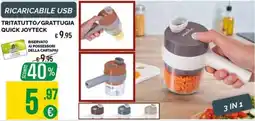 La Prealpina Tritatutto/grattugia Quick Joyteck offerta