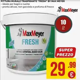 La Prealpina Pittura murale traspirante Fresh by Max Meyer offerta