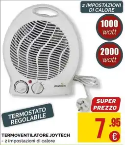 La Prealpina Termostato regolabile termoventilatore Joytech offerta