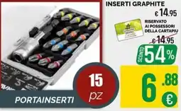 La Prealpina Inserti graphite offerta
