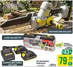 La Prealpina Kit motosega portatile KOMBO offerta