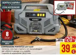 La Prealpina Compressore portatile Kombo offerta