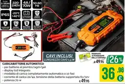 La Prealpina Caricabatterie automatico offerta