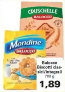Alvama Balocco Biscotti classici/integrali offerta