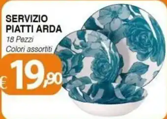 Servizio piatti Arda