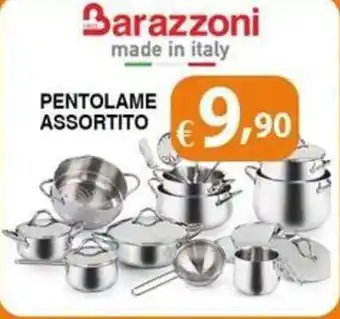 Barazzoni pentolame assortito