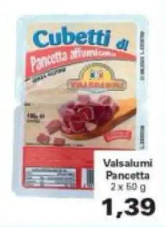 Cubetti di Pancetta affumicata Valsalumi