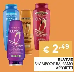 DB detersivi Elvive shampoo e balsamo assortiti offerta