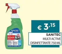 DB detersivi Sanitec multi active offerta