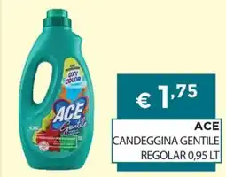 DB detersivi Ace candeggina gentile offerta