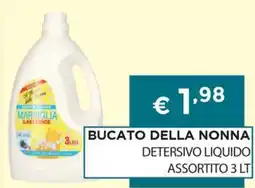 DB detersivi Bucato della nonna detergente liquido offerta