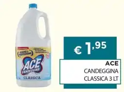 DB detersivi Ace candeggina classica offerta