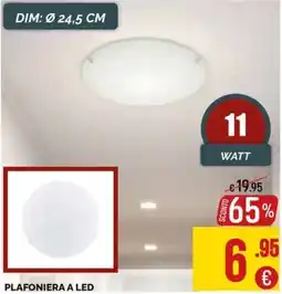 La Prealpina Plafoniera a led offerta
