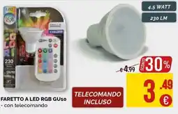 La Prealpina Faretto a led rgb gu10 offerta