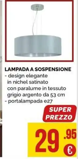 La Prealpina Lampada a sospensione offerta