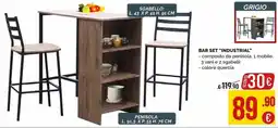 La Prealpina Bar set "Industrial" offerta
