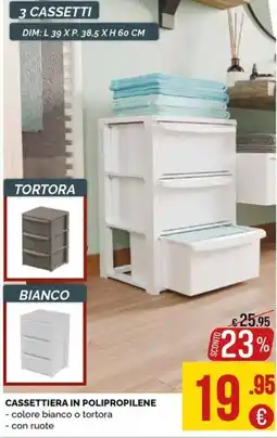 La Prealpina Cassettera in polipropilene offerta
