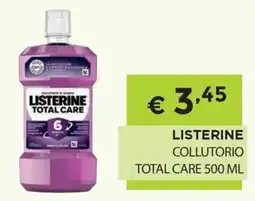 DB detersivi Listerine collutorio total care offerta