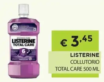 DB detersivi Listerine collutorio total care offerta