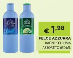 DB detersivi Felce Azzurra bagnoschiuma assortito offerta