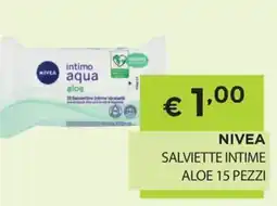 DB detersivi Nivea salviette intime aloe offerta