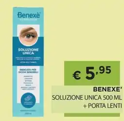 DB detersivi Benexè soluzione unica offerta