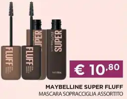 DB detersivi Maybelline Super Fluff Mascara Sopracciglia Assortito offerta