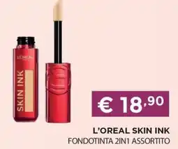 DB detersivi L'oreal Skin Ink Fondotinta 2in1 Assortito offerta