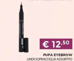 DB detersivi Pupa eyebrow liner sopracciglia assortito offerta