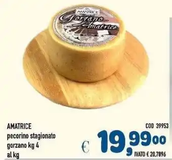 Del Prete Distribuzioni Amatrice pecorino stagionato offerta