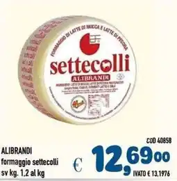 Del Prete Distribuzioni formaggio settecolli Alibrandi offerta