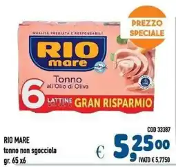 Del Prete Distribuzioni Rio mare tonno all'olio di oliva offerta