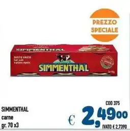Del Prete Distribuzioni Simmenthal carne offerta