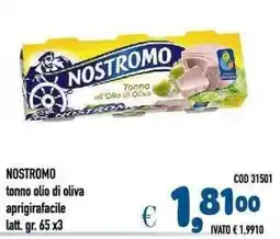 Del Prete Distribuzioni Nostromo tonno olio di oliva offerta