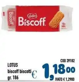 Del Prete Distribuzioni Lotus biscotti biscoff offerta