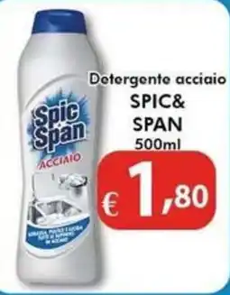 Bernava Detergente acciaio Spic & Span Acciaio offerta