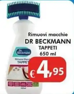 Bernava Rimuovi macchie Dr Beckmann Tappeti offerta