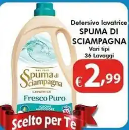 Bernava Spuma di Sciampagna lavatrice Fresco Puro offerta