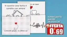 Maury's Tovaglietta amore offerta