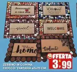 Maury's Zerbino in gomma ciocco/fantasia offerta