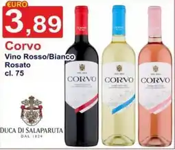 GuMì Supermercati Corvo Vino Rosso/Bianco Rosato offerta