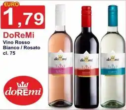 GuMì Supermercati DoReMi Vino Rosso Bianco / Rosato offerta