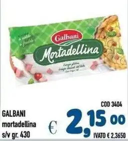 Del Prete Distribuzioni Galbani mortadellina offerta