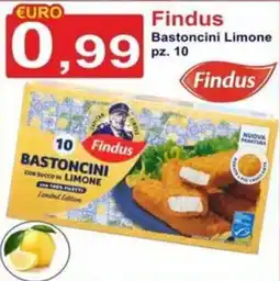 GuMì Supermercati Findus Bastoncini Limone offerta