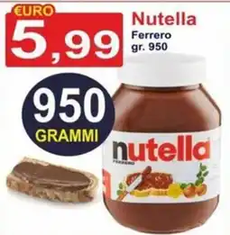GuMì Supermercati Nutella Ferrero offerta