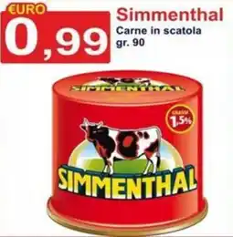 GuMì Supermercati Carne in scatola Simmenthal offerta