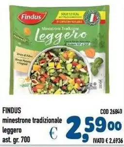 Del Prete Distribuzioni Findus minestrone tradizionale leggero offerta