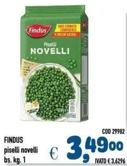 Del Prete Distribuzioni Findus piselli novelli offerta