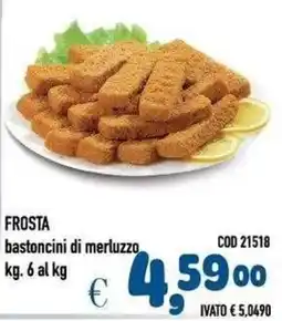 Del Prete Distribuzioni Frostastoncini di merluzzo offerta