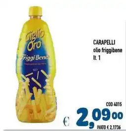 Del Prete Distribuzioni Carapelli olio friggibene offerta